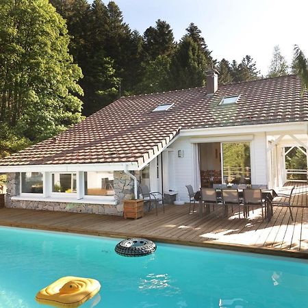 Le Chalet Blanc - Jacuzzi / Piscine / Sauna Gérardmer Exterior foto