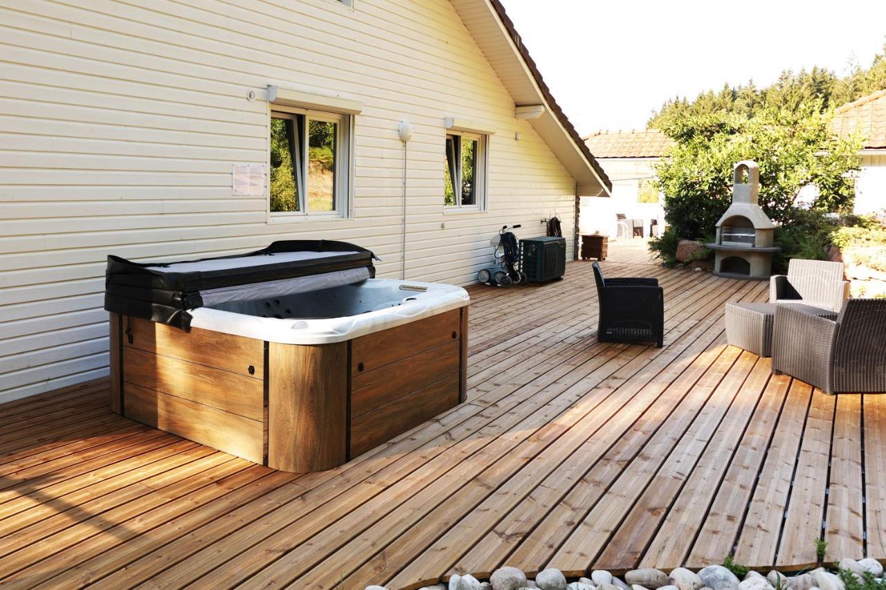 Le Chalet Blanc - Jacuzzi / Piscine / Sauna Gérardmer Exterior foto