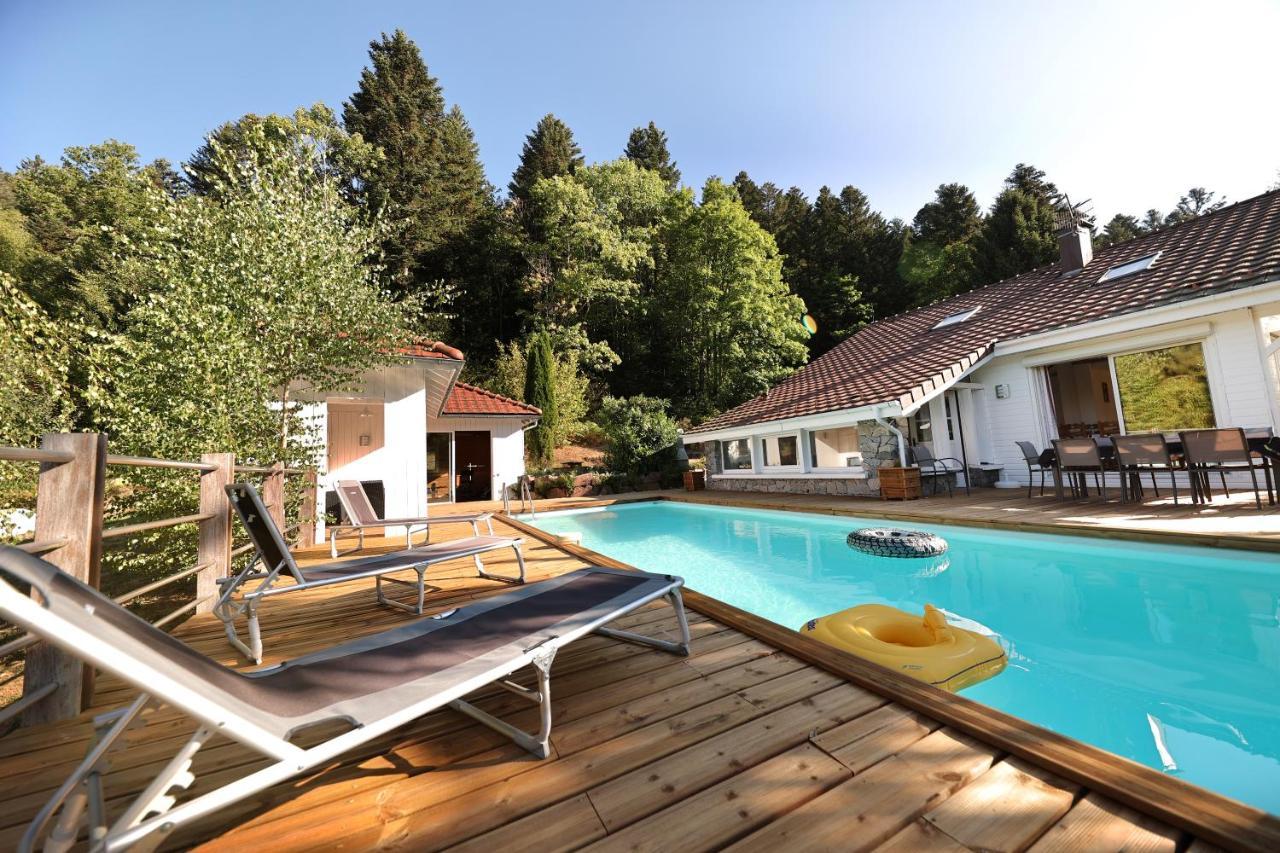 Le Chalet Blanc - Jacuzzi / Piscine / Sauna Gérardmer Exterior foto