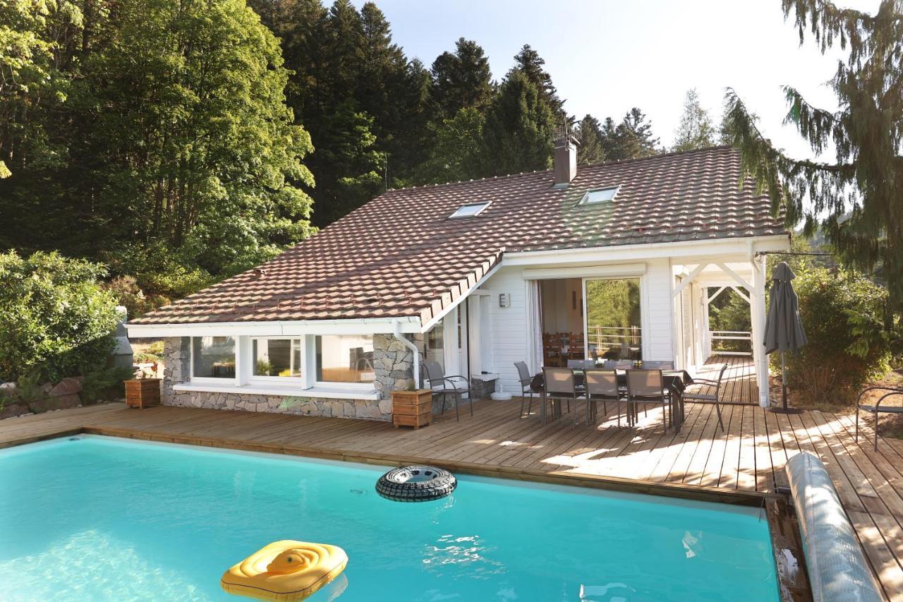 Le Chalet Blanc - Jacuzzi / Piscine / Sauna Gérardmer Exterior foto